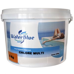 Chlore multifonctions waterblue galets 500g - 100kg