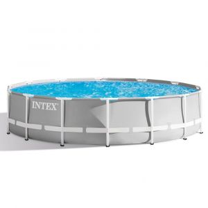Piscine tubulaire ronde prism frame intex Ø4.57 x 0.84 m