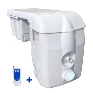 Groupe filtrant non modulable fb14 pcvtledt avec projecteur blanc + t&eacute;l&eacute;commande et by-pass