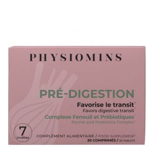 Physiomins Pré-Digestion Favorise le transit  30 comprimés