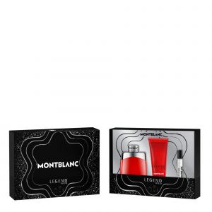 Montblanc - Coffret Legend Red Eau De Parfum 100ml, Miniature & Gel Douche