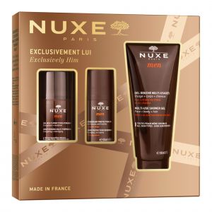 Nuxe - Coffret Exclusivement Lui Gel Douche, Déodorant & Soin Visage