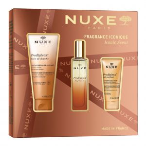 Nuxe - Coffret Fragrance Iconique Parfum 30ml, Huile De Douche & Lait Corps