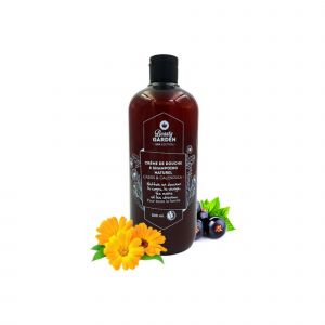Beauty Garden - Crème De Douche Et Shampoing Naturel Au Cassis Flacon 500ml