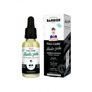 Monsieur Barbier - Black Edition Huile Barbe & Cheveux Bio 30ml