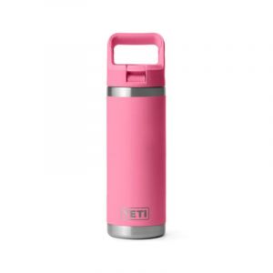 Yeti Rambler Straw Bottle - Bouteille isotherme Harbor Pink 530 ml