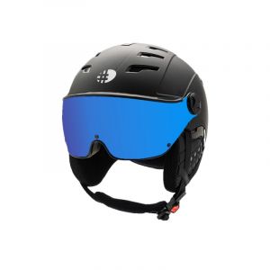 Diezz Venus - Casque ski avec visière Black 56-58 cm