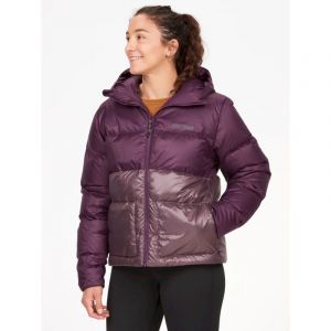 Marmot Guides Down Hoody - Doudoune femme Purple Fig / Hazy Purple L