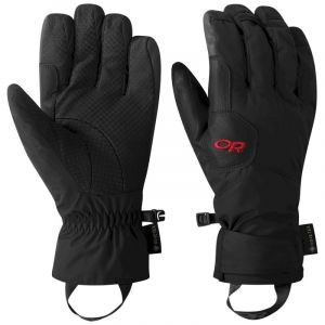 Outdoor Research Bitterblaze Aerogel Gloves - Gants alpinisme homme Black / Tomato XL