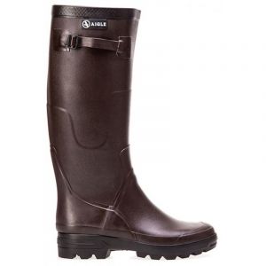 Aigle Benyl - Bottes en caoutchouc homme Brun 45