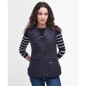 Barbour Fleece Betty Liner - Veste sans manches femme Navy 16 / XL