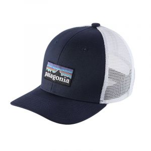 Patagonia Kids' Trucker Hat - Casquette enfant P-6 Logo : Navy Blue Taille unique