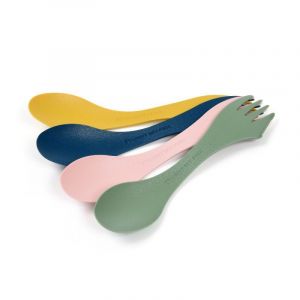 Light My Fire Spork Original BIO 4 pack - Couverts Dusty Pink / Musty Yellow / Sandy Green / Hazy Blue Taille unique