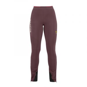 Karpos Alagna Evo Pant - Pantalon softshell femme Huckleberry / Deco Rose S