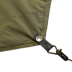 Trekmates Hexagon Tarp - Tarp Dark Olive Taille unique