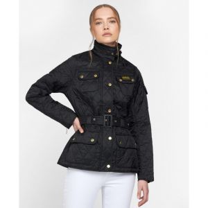 Barbour International Quilt - Veste femme Black S