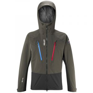 Millet Trilogy V Icon Dual GTX Pro Jkt - Veste imperméable homme Black / Deep Jungle XXL