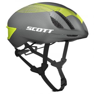 Scott Cadence Plus (CE) - Casque vélo route Diamond Grey / Lime Green S (51 - 55 cm)