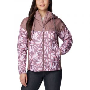 Columbia Flash Challenger™ Novelty Windbreaker - Veste coupe-vent femme Fig Areca Print / Fig S