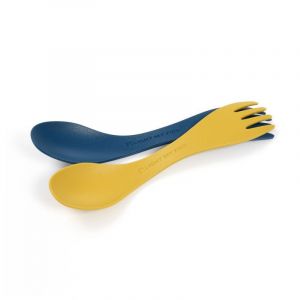 Light My Fire Spork Little BIO 2 Pack - Couverts Musty Yellow/ Hazy Blue Enfant