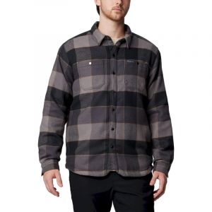 Columbia Windward II Shirt Jacket - Chemise homme Black Multi Windowpane Check XXL
