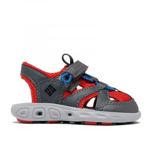 Columbia Childrens Techsun Wave - Sandales enfant Dark Grey / Spicy 28