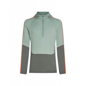 icebreaker 200 Sonebula LS Half Zip Hoodie - Maillot thermique laine mérinos homme Galaxy / Moss / Blaze / CB S