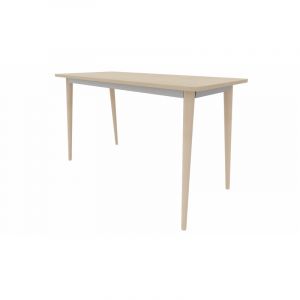 Table haute de r&eacute;union rectangulaire Yuri Graphite, blanc, gris, h&ecirc;tre, ch&ecirc;ne moyen, poirier, weng&eacute;, acacia clair, acacia fonc&eacute;, ch&ecirc;ne vein&eacute;, ch&ecirc;ne gris&eacute; ou noir