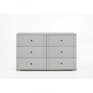 Commode contemporaine 130 cm Omalay I Blanc