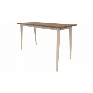 Table haute de r&eacute;union rectangulaire Yuri Graphite, blanc, gris, h&ecirc;tre, ch&ecirc;ne moyen, poirier, weng&eacute;, acacia clair, acacia fonc&eacute;, ch&ecirc;ne vein&eacute;, ch&ecirc;ne gris&eacute; ou noir