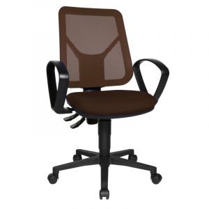 Siège de bureau en tissu Zumba Vert, orange, rouge, bordeaux, violet, bleu marine, gris, marron ou noir  97 cm