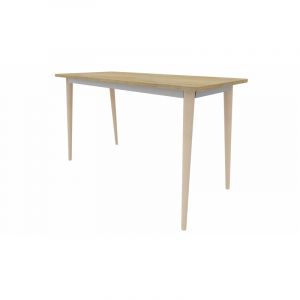 Table haute de r&eacute;union rectangulaire Yuri Graphite, blanc, gris, h&ecirc;tre, ch&ecirc;ne moyen, poirier, weng&eacute;, acacia clair, acacia fonc&eacute;, ch&ecirc;ne vein&eacute;, ch&ecirc;ne gris&eacute; ou noir