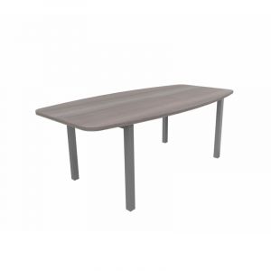 Table de r&eacute;union tonneau Skyline Blanc, gris, argile, h&ecirc;tre, nebraska, ch&ecirc;ne fil, timber ou c&egrave;dre  200x72x100 cm