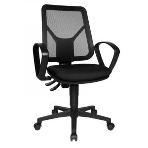 Siège de bureau en tissu Zumba Vert, orange, rouge, bordeaux, violet, bleu marine, gris, marron ou noir  97 cm