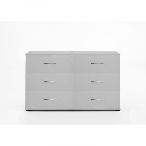 Commode contemporaine 130 cm Marlene I Blanc