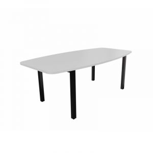 Table de r&eacute;union tonneau Skyline Blanc, gris, argile, h&ecirc;tre, nebraska, ch&ecirc;ne fil, timber ou c&egrave;dre  200x72x100 cm