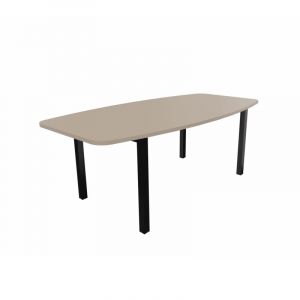 Table de r&eacute;union tonneau Skyline Blanc, gris, argile, h&ecirc;tre, nebraska, ch&ecirc;ne fil, timber ou c&egrave;dre  200x72x100 cm