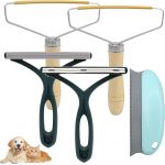 JGD-Lot de 5 outils de grattoir de tapis anti-peluches portable, brosse tapis, rouleau peluches pour enlever les poils d'animaux - Neuf