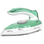 Imetec Nuvola Fer &agrave; repasser &agrave; sec ou &agrave; vapeur Semelle en acier inoxydable 1000 W Couleur aqua, Blanc - Neuf
