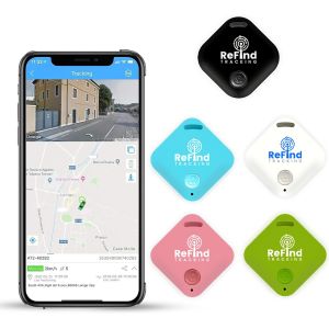 KAL-R4 Traceur Intelligent Pour Android Et Iphone. Mini Balise Gps Bluetooth 5.0. Alternative Samsung Airtag Pour Clés, Animaux, Portefeuilles Et Bagages (Blanc) - Neuf