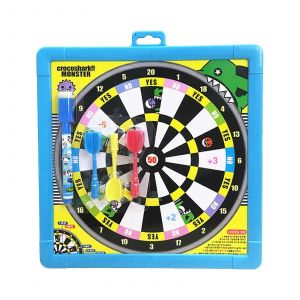 Cible de fl&eacute;chettes double face, tableau blanc magn&eacute;tique pour enfants, jeu de dessin et de jeu &eacute;ducatif - Neuf