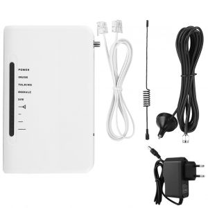 Terminal fixe sans fil LED mondial quadribande GSM 850/900/1800/1900 MHz alarme EU100240V - Neuf