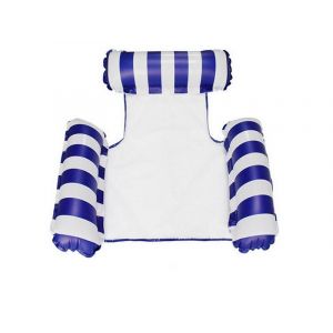 Hamac Gonflable Pour Piscine - Bleu Fonc&eacute; - Neuf