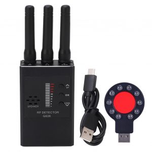 XYONG Detecteur d'appareils dissimules, sensible, leger, sonore, vibration, anti-espion, GPS, scanner de signaux RF - Neuf