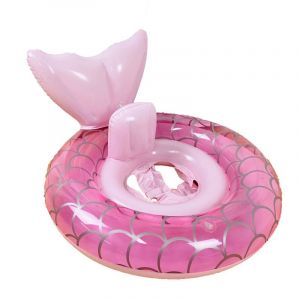 Bouée de natation gonflable pour bébé avec siège de sécurité, jouet de natation pour nouveau-né, anneau de natation gonflable - Neuf