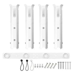 Support De Canne À Pêche Portable Pour Bateau,Blanc - Neuf