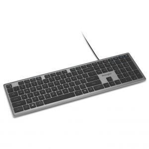 Kensington K75410UK clavier maison/bureau USB QWERTY Anglais britannique Gris - Neuf