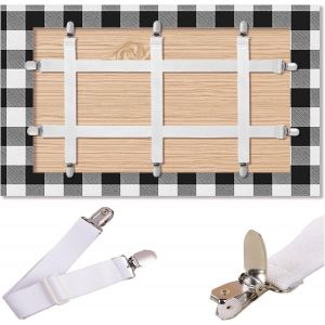 Chenquansarl-Lot De 5 Pinces À Nappe Pour Tables En Plein Air, Pinces À Nappe Élastiques Pour Linge De Lit, Lit, Matelas Ou Canapé, Clips-1 - Neuf
