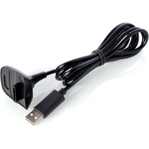 Manette Sans Fil Xbox 360 Câble Usb Longueur De Câble 150 Cm - Noir - Produits Compatibles - Neuf