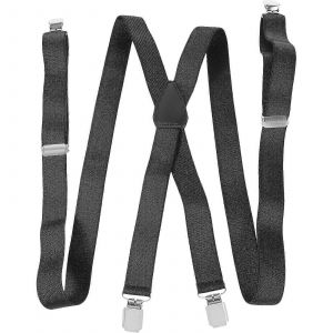 Élastique Bretelle Hommes Jarretelle Unisexe Jarretelle Tissu Pantalon Jarretelle - Neuf